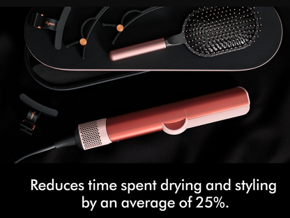 Dyson Airstrait Straightener & Dryer - Strawberry Bronze / Blush Pink