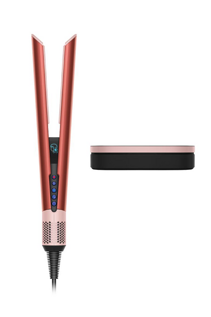 Dyson Airstrait Straightener & Dryer - Strawberry Bronze / Blush Pink
