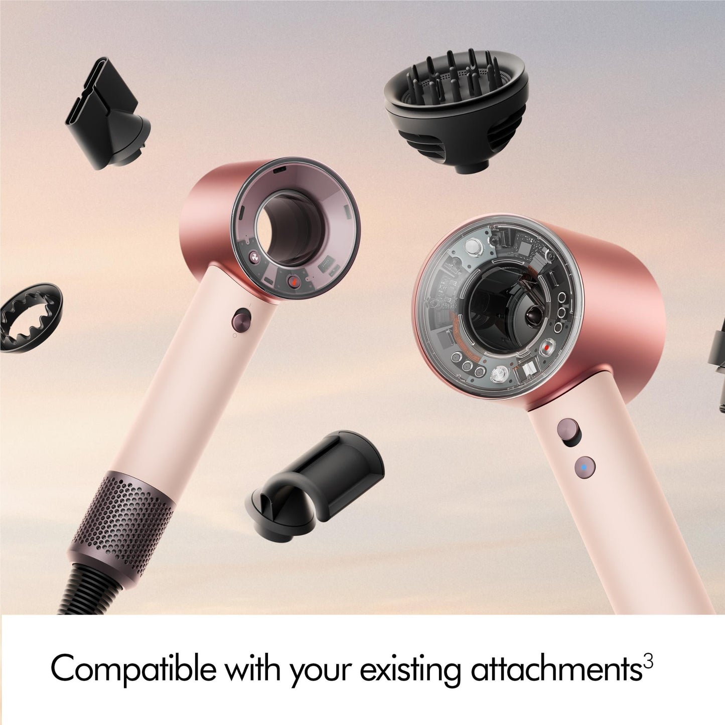Dyson Supersonic Travel Hair Dryer - Rose Gold