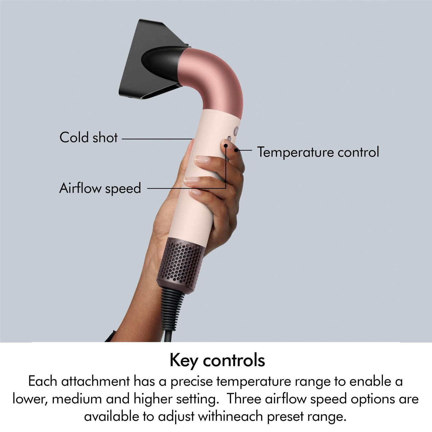 Dyson Supersonic r Hair Dryer - Ceramic Pink/Rose Gold