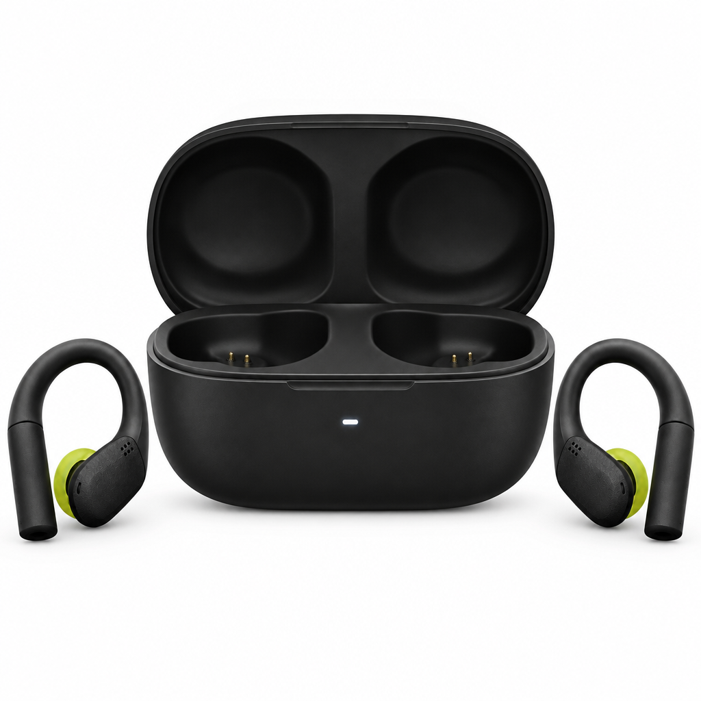 JBL Endurance Peak 4 TWS Sports In-Ear Headphones - (Black/Lime) (AU Stock)