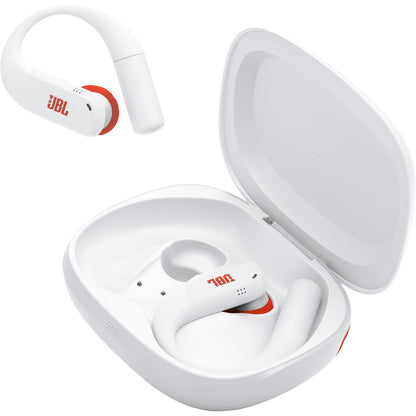JBL Endurance Peak 4 TWS Sports In-Ear Headphones - White (AU Stock)