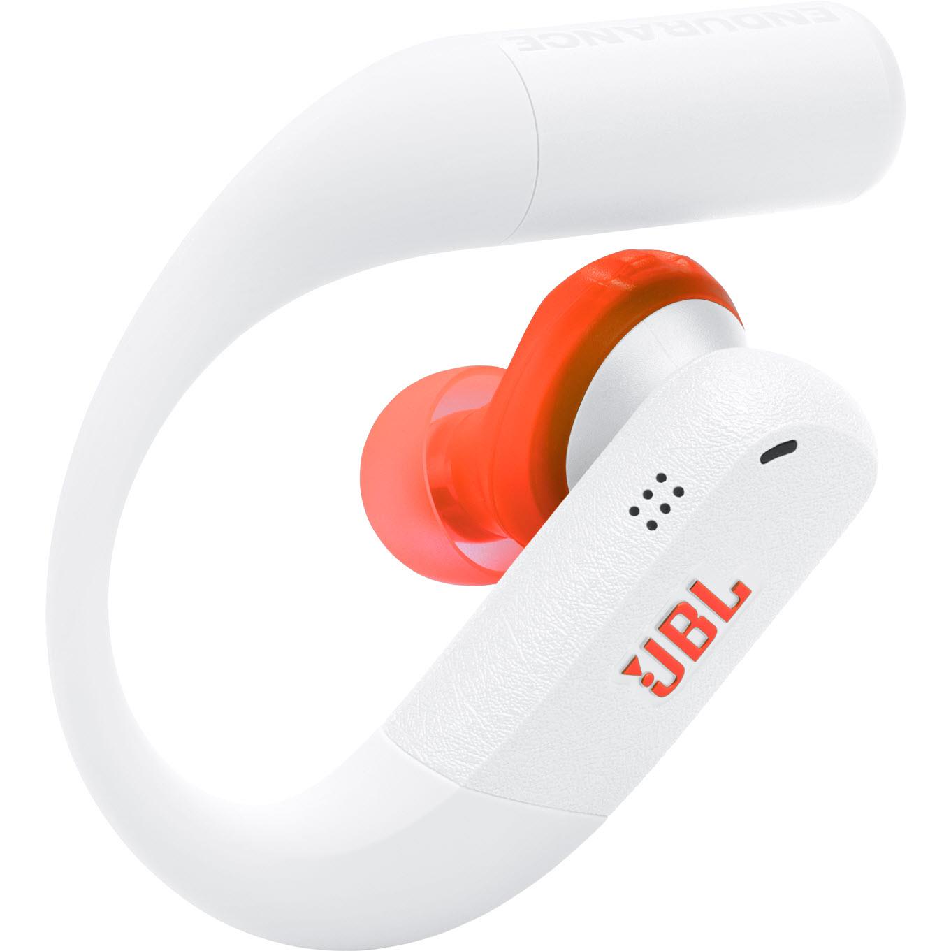 JBL Endurance Peak 4 TWS Sports In-Ear Headphones - White (AU Stock)