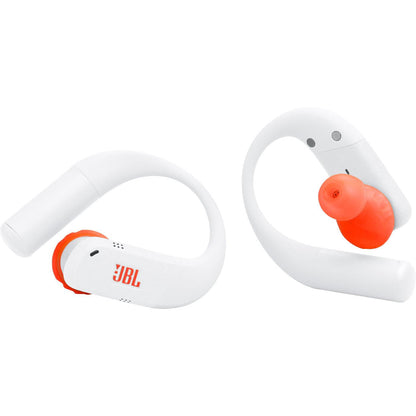 JBL Endurance Peak 4 TWS Sports In-Ear Headphones - White (AU Stock)