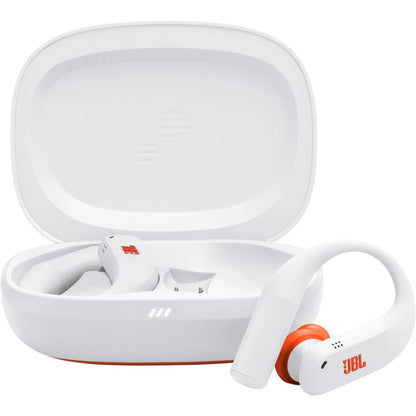 JBL Endurance Peak 4 TWS Sports In-Ear Headphones - White (AU Stock)