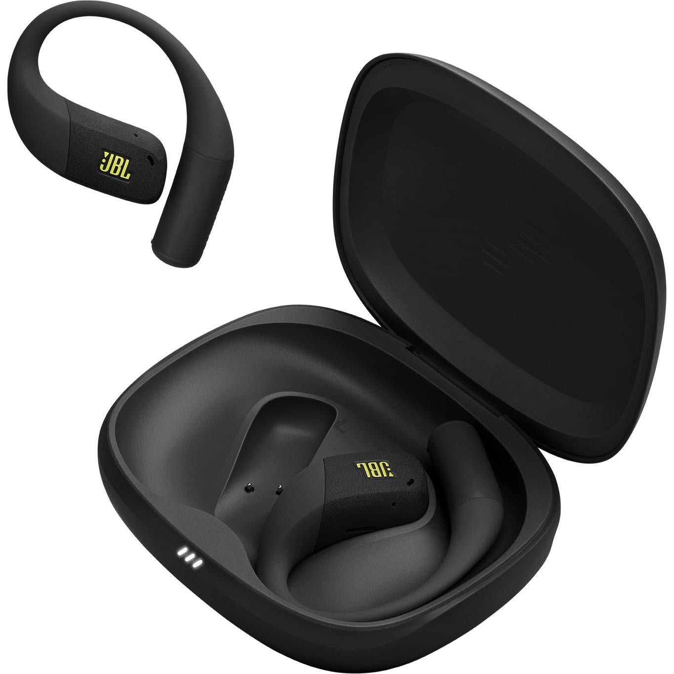 JBL Endurance Zone True Wireless Open-Ear Sports Headphones - (Black/Lime) (AU Stock)
