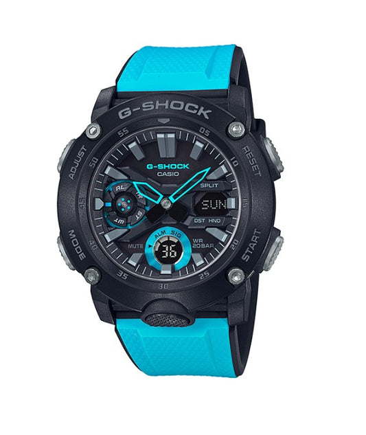 Casio G-Shock Carbon Core Guard Resin Watch - Blue