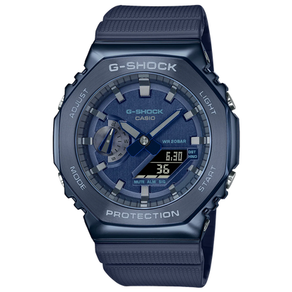 Casio G-Shock CasiOak Digital & Analogue Watch GM-2100N-2A - Navy