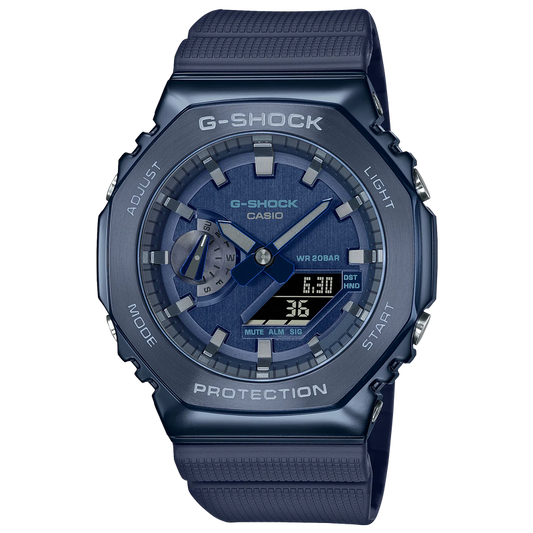 Casio G-Shock CasiOak Digital & Analogue Watch GM-2100N-2A - Navy