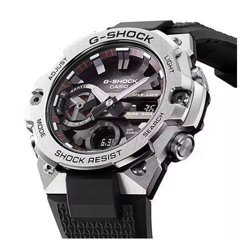 Casio G-Shock Digital & Analogue G-Steel Series Watch - Silver / Black