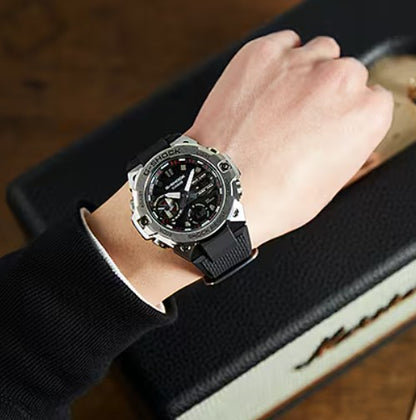 Casio G-Shock Digital & Analogue G-Steel Series Watch - Silver / Black