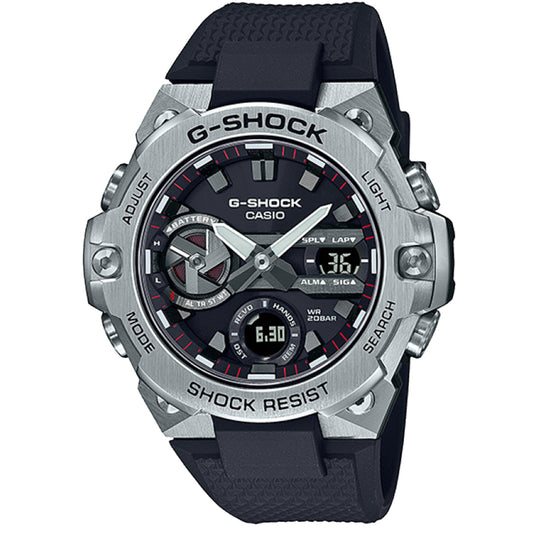 Casio G-Shock Digital & Analogue G-Steel Series Watch - Silver / Black