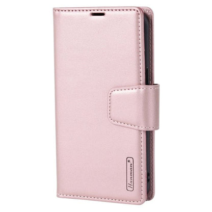 Hanman 2 in 1 Detachable Wallet Case - iPhone 15 Pro 6.1" - Rose Gold