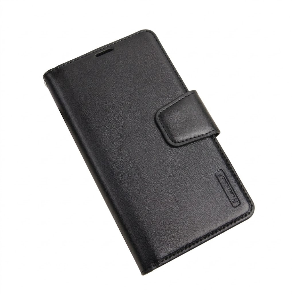 Hanman Book Case for Samsung Galaxy S26 FE - Black