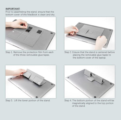 Momax HS2A Fold Smart Stand - Light Grey