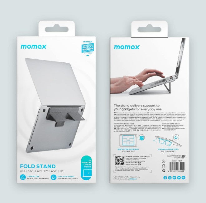 Momax HS2A Fold Smart Stand - Light Grey