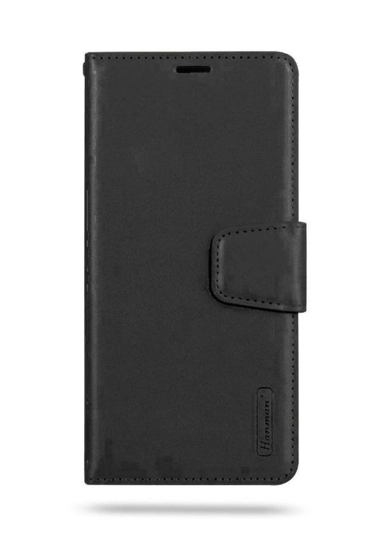 Hanman Diary TPU Book Case for Samsung Galaxy S26 Ultra - Black