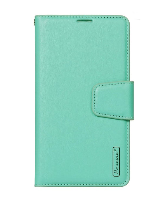 Hanman Diary TPU Book Case for Samsung Galaxy S26 Ultra - Mint
