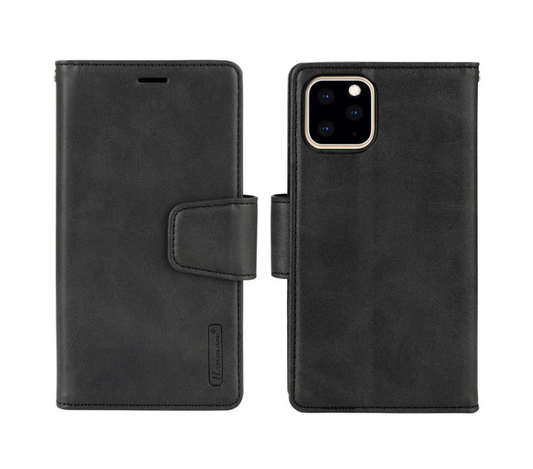 Hanman MagSafe Card Holder Case - iPhone 16 6.1'' - BLACK