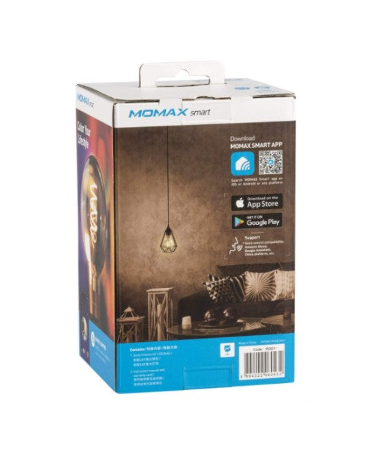 Momax Smart Fancy IoT LED Bulb (GLOBE)