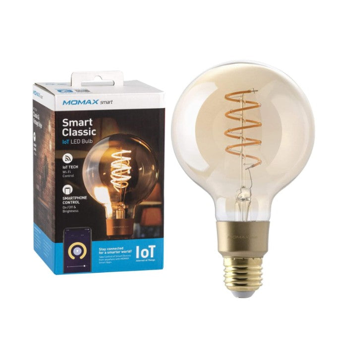 Momax Smart Fancy IoT LED Bulb (GLOBE)