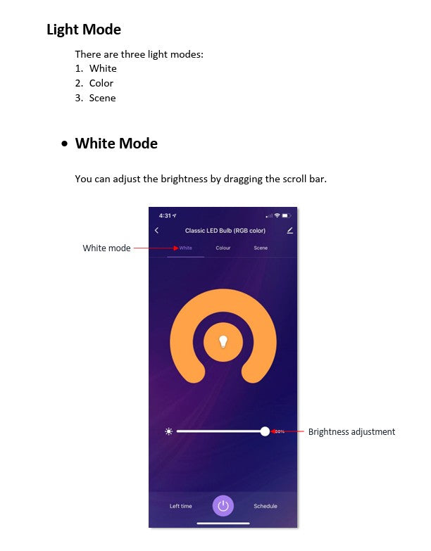 Momax Smart Fancy IoT LED Bulb (RGB COLOR)