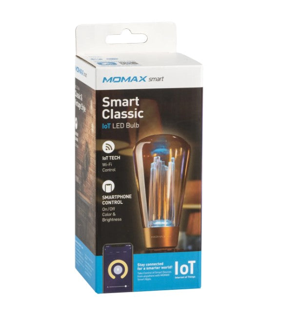Momax Smart Fancy IoT LED Bulb (RGB COLOR)