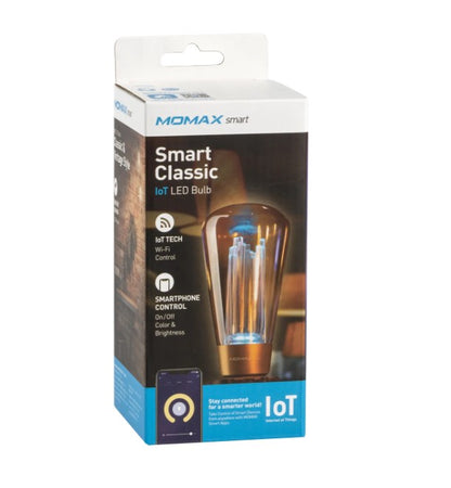 Momax Smart Fancy IoT LED Bulb (RGB COLOR)