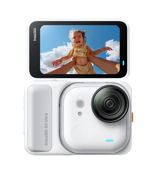 Insta360 GO Ultra Tiny Hands-Free 4K Cam (Standard Bundle) - White
