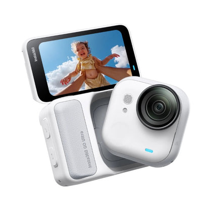 Insta360 GO Ultra Tiny Hands-Free 4K Cam (Standard Bundle) - White