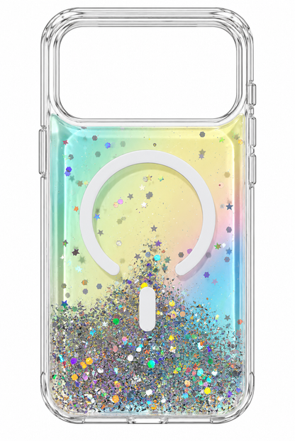 MAXGUARD Kinglink Glitter MagFit Hard Case - iPhone 18 Pro Max / 17 Pro Max 6.9'' - Iridescent