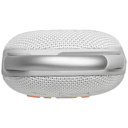JBL Clip 5 Portable Bluetooth Speaker - White (Australia Stock)