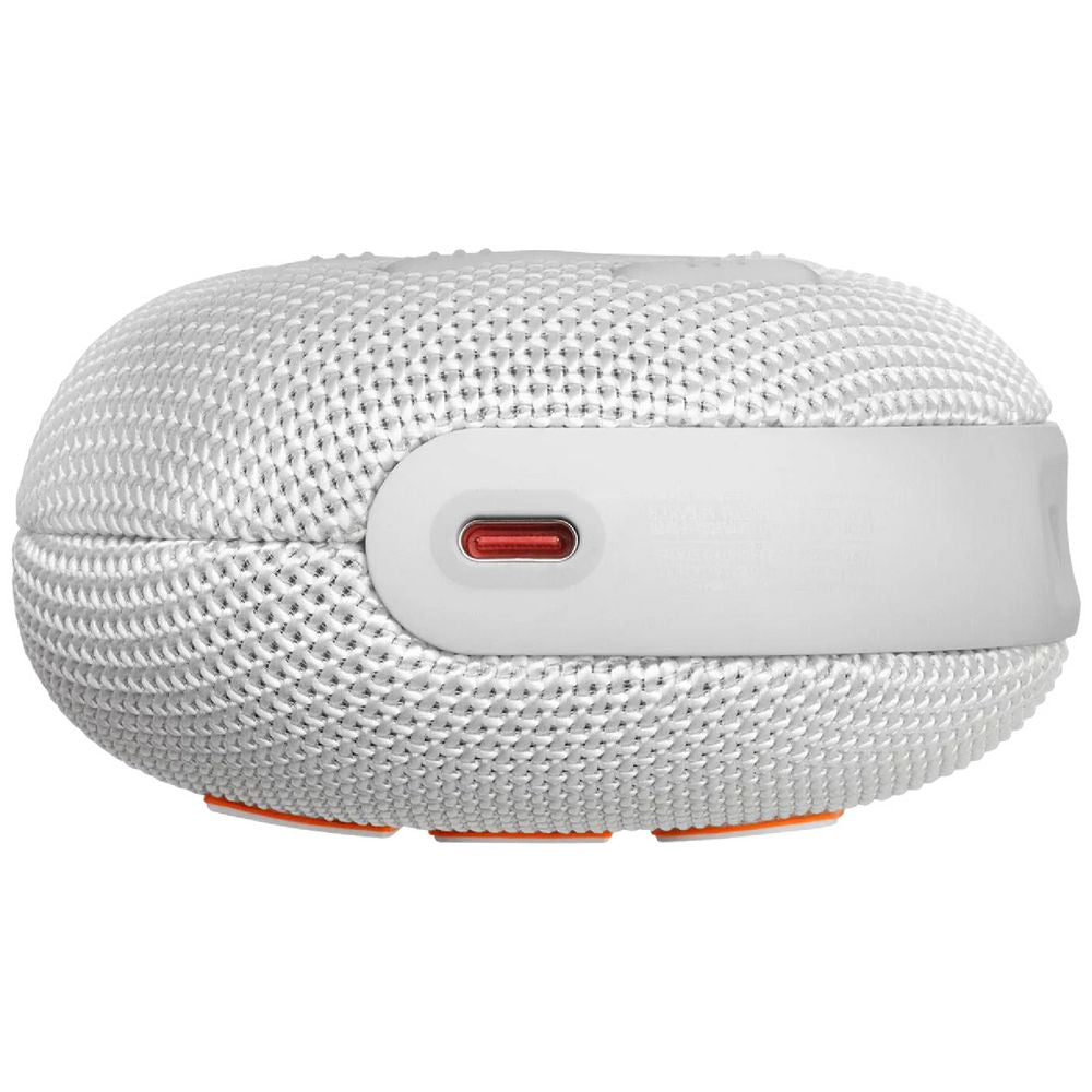JBL Clip 5 Portable Bluetooth Speaker - White (Australia Stock)