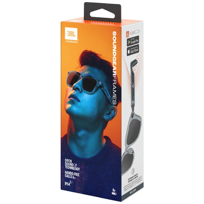 JBL Soundgear Frames Round Audio Glasses - Pearl (Australia Stock)