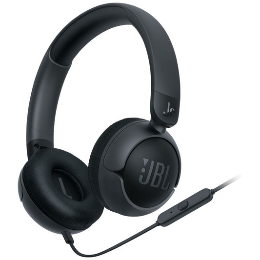 JBL Junior 320 Wired On-Ear Kids Headphones - Black (Australia Stock)