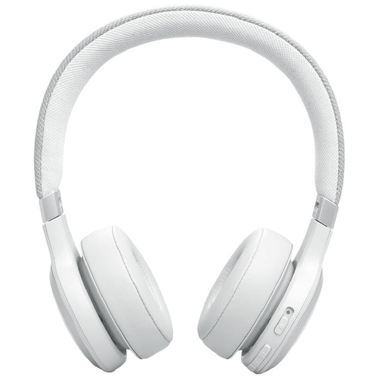 JBL Live 670 true Adaptive Noise Cancelling Wireless On-Ear Headphones - White (Australia Stock)