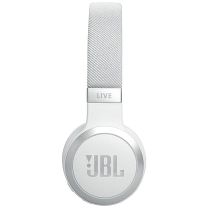 JBL Live 670 true Adaptive Noise Cancelling Wireless On-Ear Headphones - White (Australia Stock)