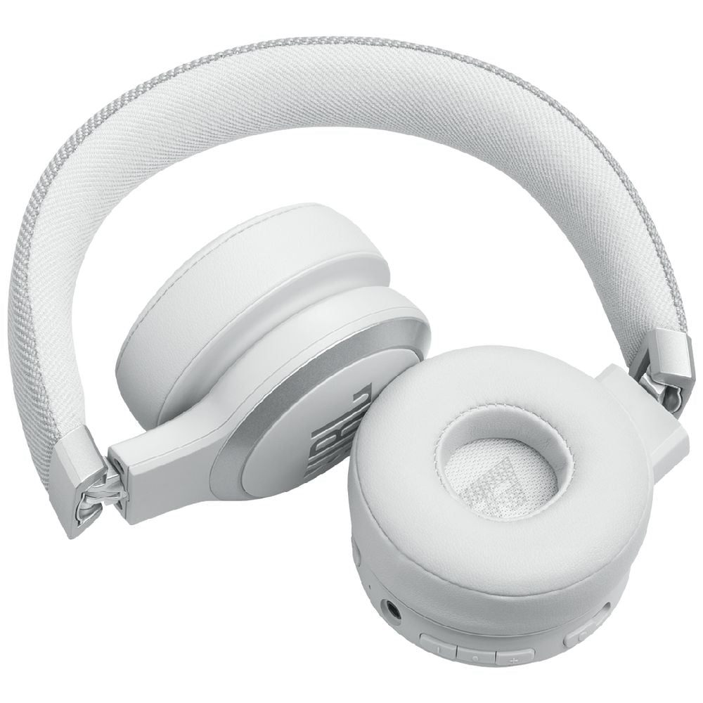 JBL Live 670 true Adaptive Noise Cancelling Wireless On-Ear Headphones - White (Australia Stock)