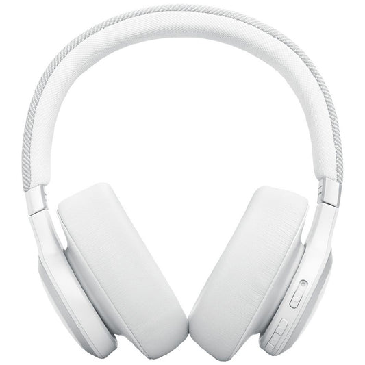 JBL Live 770 True Adaptive Noise Cancelling Wireless Over-Ear Headphones - White (Australia Stock)