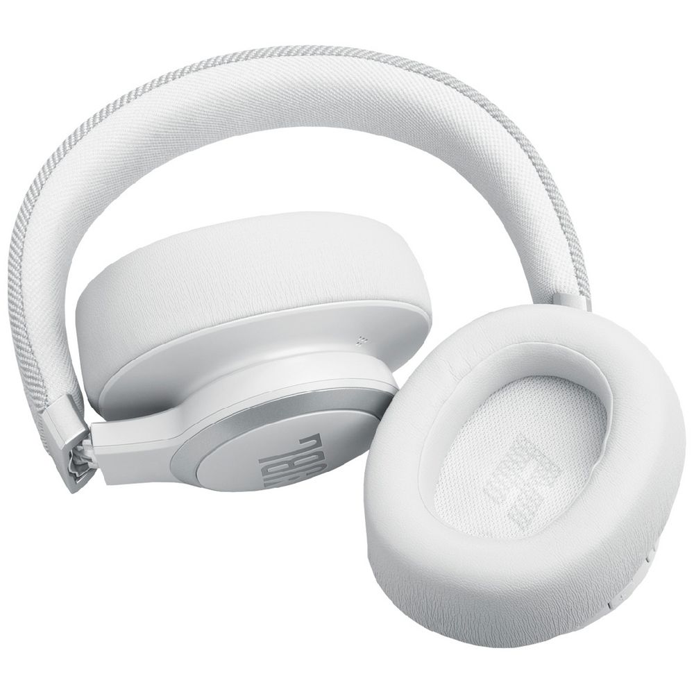 JBL Live 770 True Adaptive Noise Cancelling Wireless Over-Ear Headphones - White (Australia Stock)