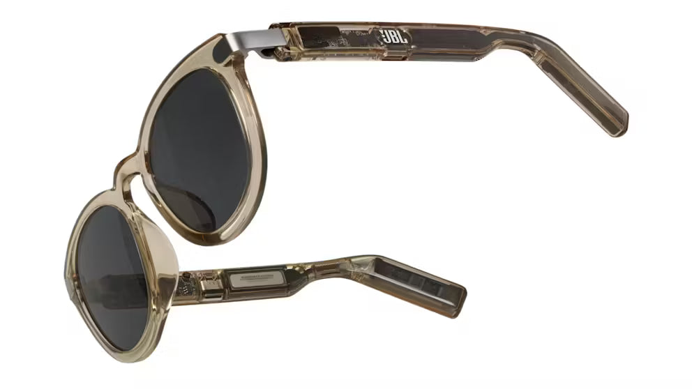 JBL Soundgear Frames Round Audio Glasses - Amber (Australia Stock)