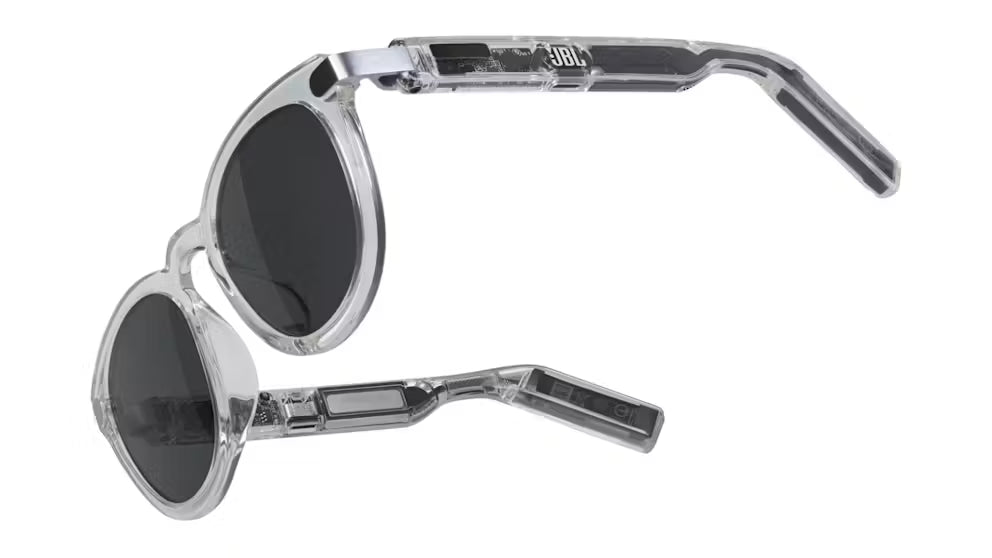 JBL Soundgear Frames Round Audio Glasses - Pearl (Australia Stock)