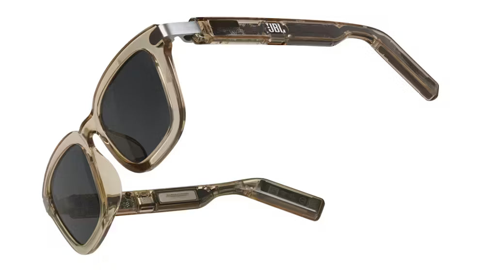 JBL Soundgear Frames Square Audio Glasses - Amber (Australia Stock)