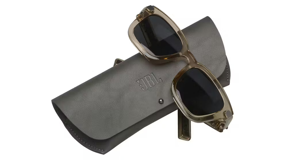 JBL Soundgear Frames Square Audio Glasses - Amber (Australia Stock)