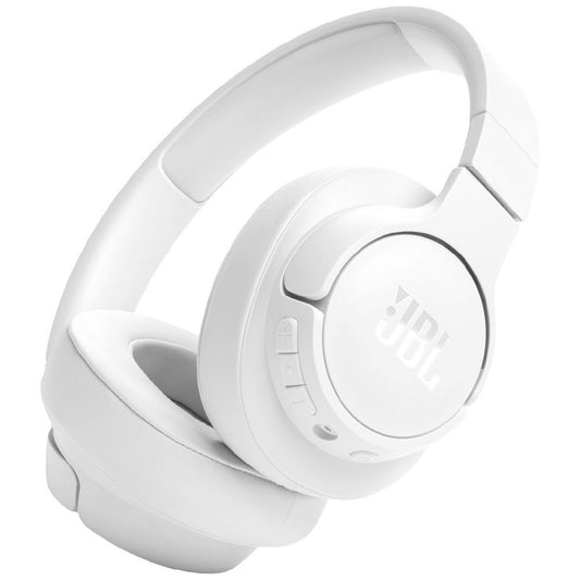 JBL Tune 720 Wireless Bluetooth Over-Ear Headphones - White (Australia Stock)