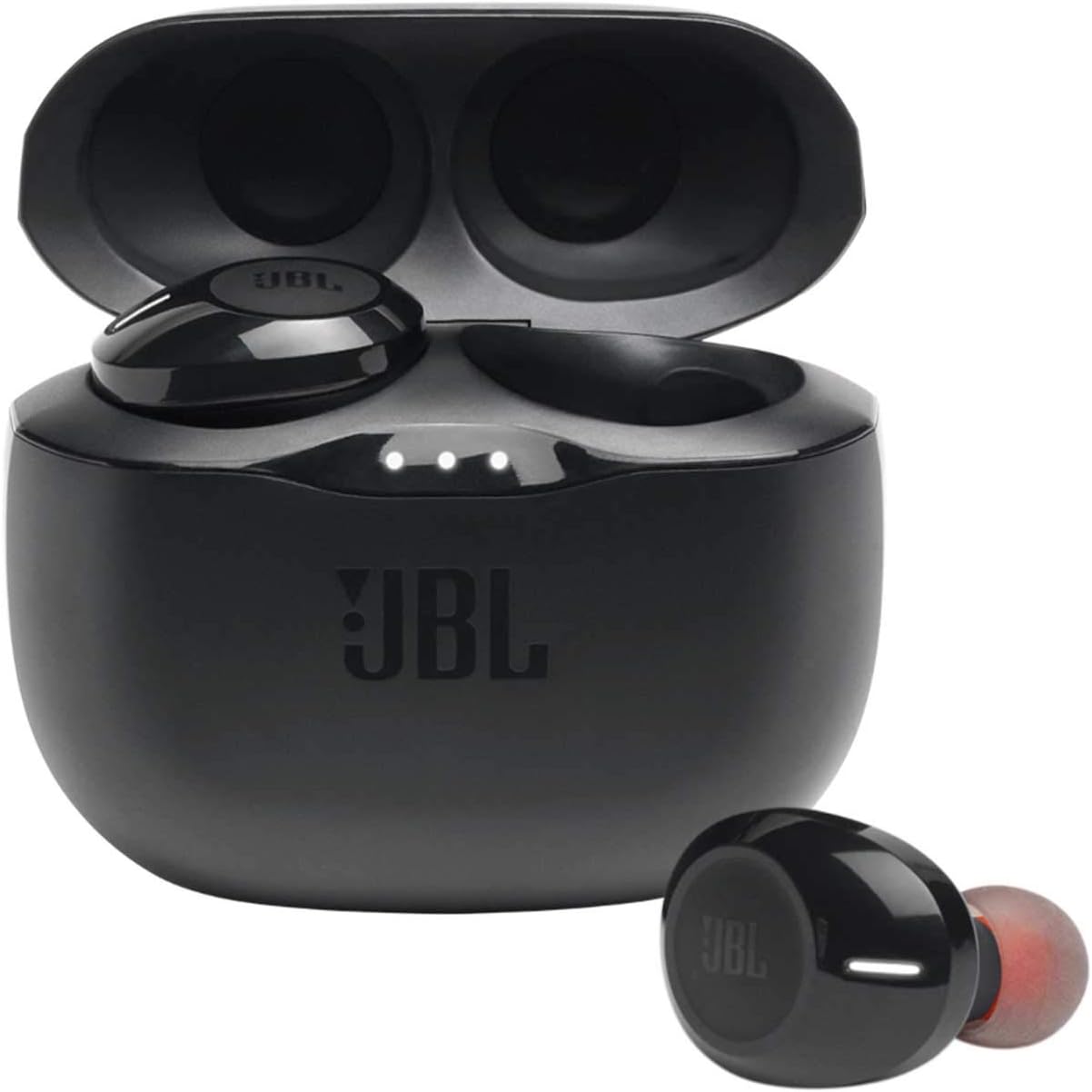 JBL - TUNE 125TWS True Wireless In-Ear Headphones - Black