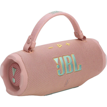 JBL Charge 6 Portable Bluetooth Speaker - Pink (Australian Stock)