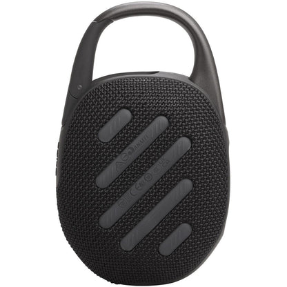 JBL Clip 5 Portable Bluetooth Speaker - Black (Australian Stock)