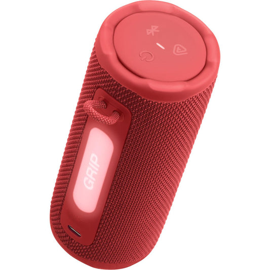 JBL Grip Compact Portable Speaker with Ambient Light - Red (AU Stock)