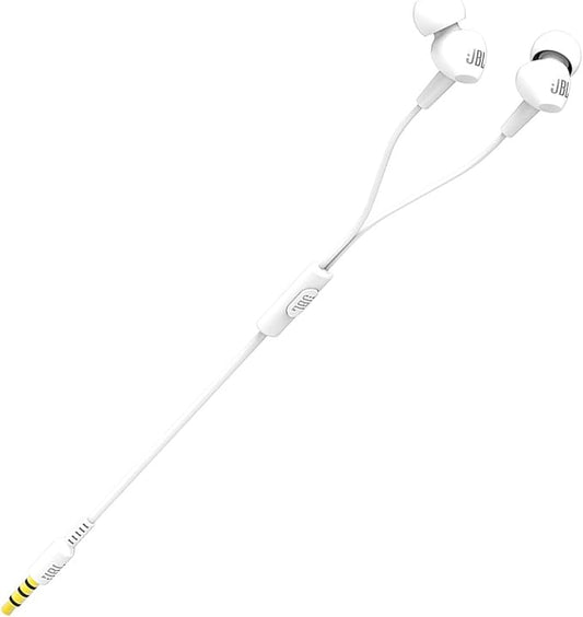 JBL Harman C100SI In-Ear Headphones - White